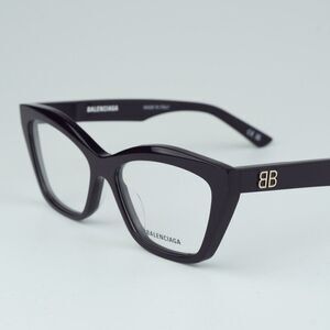 NEW Balenciaga BB0342O 003 Violet Cat Eye Women Eyeglasses BB 0342O